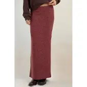 Hiccups for Kids Elastische Taille Zachte Textuur Rok met Splits