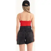 Hiccups for Kids Spaghetti Band Basis Cropped Cami Top