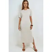 Busem Losse Fit Midi-jurk met Splits