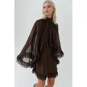 Hiccups for Kids Elegante Coltrui Mini-jurk met Rimpeldetail