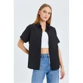 MixRay Korte Mouw Shirt met Zakken