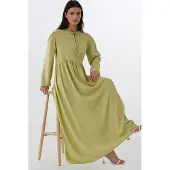 Hiccups for Kids Maxi-jurk met A-lijn pasvorm en ronde hals