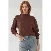 Hiccups for Kids Gestructureerde Boothals Blouse