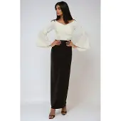 Hiccups for Kids Elegante Exclusieve Op Maat Gemaakte Maxi-jurk
