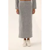 Hiccups for Kids Lage Taille Gebreide Bodycon Maxi Rok
