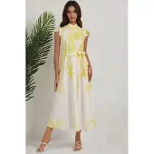 Hiccups for Kids Floral Tippet Maxi Jurk