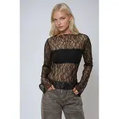 Hiccups for Kids Ronde Hals Kant Blouse