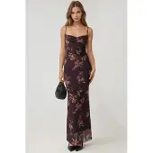 Hiccups for Kids Geprinte Bodycon Maxi Tulle Jurk