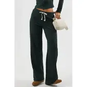 Busem Rechttapsgewijze Sweatpants met Koordjes