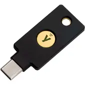 Yubico - YubiKey 5C NFC Beveiligingssleutel - USB‑C & NFC - Zwart