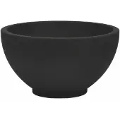 Wiesbaden Waskom tessa rond 20x11 cm solid surface mat zwart