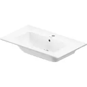 Duravit Starck Me meubelwastafel met 1 kraangat met overloop 83x49cm wit