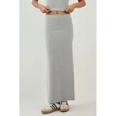 Hiccups for Kids Elastische Taille Zachte Textuur Rok met Split