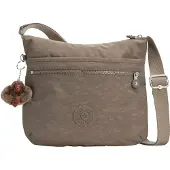 Kipling Schoudertas 'Arto' donkerbeige