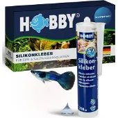 Hobby , aquarium siliconenlijm, 310 ml, cartridge, zeer elastische siliconenlijm voor