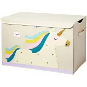 3 Sprouts Aufbewahrungskiste - 61x37x38 - Einhorn - - One Size - Kisten