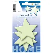 Herma 15020 Stickers Glow in the dark Stars - 7 stuks