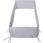 cambrass Liso E 420x30x3 Cm Cot Bumper Zilver Kinderen