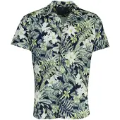 Desoto Heren Overhemden Casual Lido 1/2 - Donkerblauw - Maat S