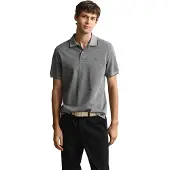 Gant Polo Men 2 Tone SS Polo Black-XXXXL