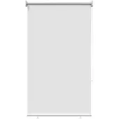 vidaXL Buitenrolgordijnen met UV-bescherming, wit, 100 x 230 cm (breedte x hoogte), polyester
