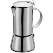 Cilio Aida CI-342239, Espresso pot, Zilver