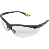 DeWalt veiligheidsbril DPG58-1D EU - Anti condenscoating - Transparant glas - Zwart
