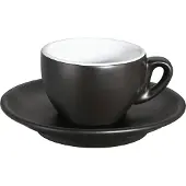 Cilio tafelaccessoires, espressokop ROMA, zwart, mat, 701379, 4017166215328