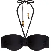 Marc O'Polo Bikinitop ' Abstract Floral ' zwart