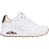 SKECHERS Sneakers laag 'Uno Golden Air' rose-goud / wit