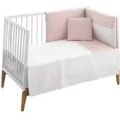 cambrass Plumeti 60x120x3 Cm Crib Fitted Sheet 2 Units Roze Kinderen
