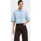 ONLY Blouse 'ONLCleo' blauw denim