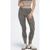 Only Play Sportbroek 'ONPAJESSA' donkerbeige / donkergrijs
