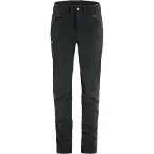 Fjällräven Broek Women Abisko Trail Stretch Regular Black-Maat 38