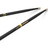 Promark R5ABAG - Rebound 5AB ActiveGrip Hickory Drumstick Acorn Wood Tip