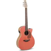 Applause Elektro-Akoestische Gitaar Jump Om Cutaway Electro Peach