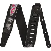 Fender X WRANGLER RIPPED DENIM STRAP BLACK