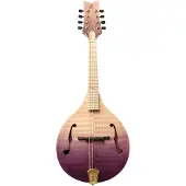 Ortega Americana A-Style Mandolin + Croco Leather Case