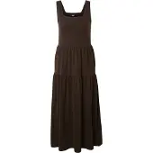 Urban Classics Tb4784 Mouwloze Midi-jurk