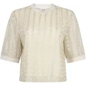 Aaiko Dames Tops & T-shirts Julice Ny 521 - Creme - Maat S