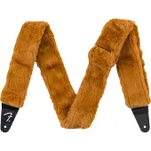 Fender Poodle Plush, Gitaaraccessoires, Rustkleurige Gitaarband