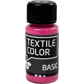 Creativ Company Textile color semi-dekkende textielverf - roze, 50ml