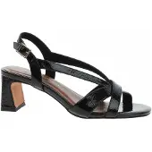 Marco Tozzi Dames Sandaal | Zwart | Maat: 39