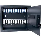 Pavo Magnettag Sleutelkast 20 Haakjes Vingerafdruk 8015641 Donkergrijs