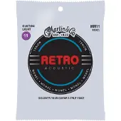 Martin strings MM11 RETRO MONEL CUSTOM LIGHT 11-52