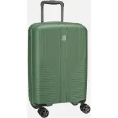 Travelite Air Stripe 4 wielen Cabinewagen 55 cm groente