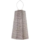 Lumiz Solar Lampion Verso Taupe D 28 H 43 Cm
