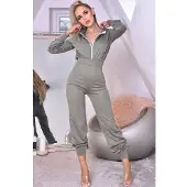 Catwalk Tanya hooded loungewear jumpsuit