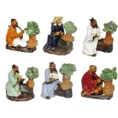 Exotenherz Bonsai Figuurset - Bonsai Meester - 6 verschillende figuren
