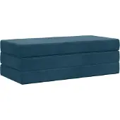 vidaXL Vouwbare Sofa Bed 160 x 67 x 45 cm Blauw